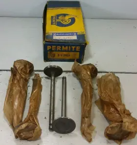 V2055x Permite V3978x 6 Intake Valves V1454 1954-55 1960-62 Ford Mercury Edsel Vtg