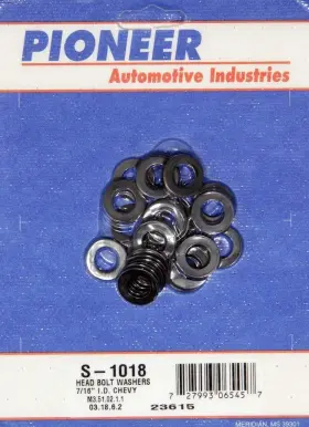 S-1018 Pioneer Automotive Industries Head Bolt Washers - 7/16 34