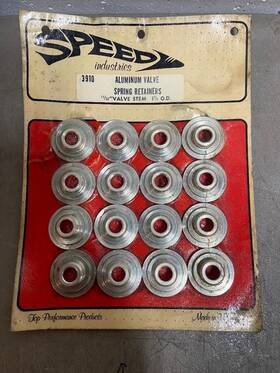 Pioneer Engineering S1073 New 3910 Speed Industries Aluminum Valve Spring Retainers 1 3/8 11/32 Stem