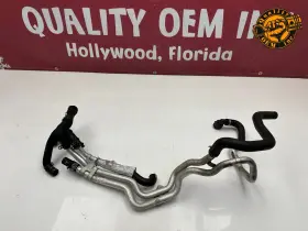 97010641115 Porsche 2014-2016 Panamer 3.0 Hybrid Water Coolant Hose Line Pipes Oem 44 Kmiles