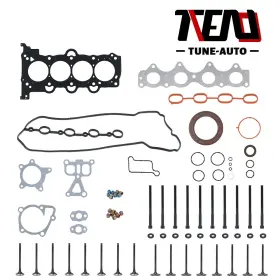 Pqy 663260136836 Intake Exhaust Valves And Head Gasket Set With Bolts For Accent Veloster 1.6l