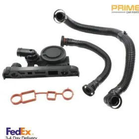 Ls001506 Prime Auto 4xfor 2005-2008 Audi A4 Golf Jetta Crankcase Vent Valve Gasket Set 2.0l
