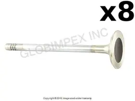 23341961 Pro Parts Saab 2003-2011 Exhaust Valve 8 Pcs 1 Year Warranty
