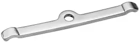 66002-bchw Proform Auto Parts Chrome Flange Hold Downs. Chevy S/b And B/b Ford S/b. 3 Inch Long