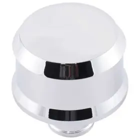 D141851 Proform Auto Parts Slant-edge Die-cast Aluminum Breather Cap - Chrome With No Emblem