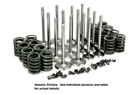 10-1135 Qualcast 1986-2001 Ford Mercury Truck/van 5.0l V8 16v Inch N P - 16 Valves And Springs Locks