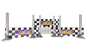 10-1288 Qualcast Fits Cummins 8.3l Isc/qsc L6 24v Turbo Diesel - 6 Intake Valves 1.496 Inch