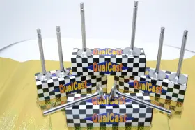 10-1327 Qualcast Fits 1975-1978 Ford 351w Windsor Truck Van V8 - 8 Exhaust Valves 1.46 Inch Hd