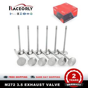 Raceorly I03008008 12 Engine Exhaust Valve Set For Mercedes-benz W211 W212 X164 W164 M272 3.5l V6