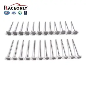 I04006010 Raceorly 24pcs Intake Exhaust Valves For Bmw 335i X5 E92 F10 F15 F22 F30 N55 3.0