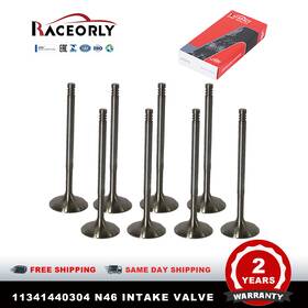 Raceorly I04006014 8x Intake Valve For Bmw 318i 320i 520i X1 X3 2.0l 04-13 N46 N42 11341440304