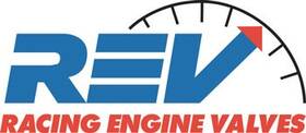 Rev Hp6125-8 Exhaust Valve Set Competition 3/8 X 5.36 1.725 Inch For Bbc 8pcs