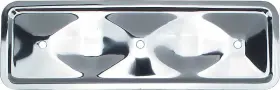 T9342 Rpc 1963-72 6 Cylinder Chrome Block Plate