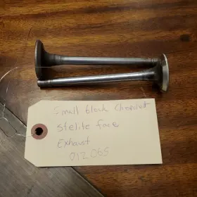 01206s Sb International 2 Stelite Faced Small Block Chevrolet Exhaust Valves 1.500 Sbi 327 350