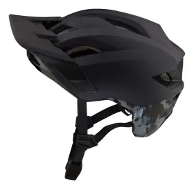 10327 Sb International Troy Lee Designs Flowline Se Radian Camo Black Gray Helmet Size Medium-large