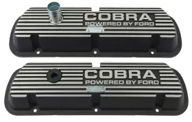 6582h Scott Drake 1964-73 Mustang Inch Cobra Powered By Ford Small Block Valve Covers