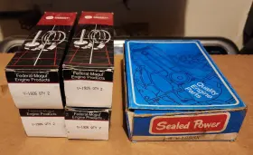 S408 Sealed Power Chevy 327 350 400 Federal Mogul 1.94 Inch Intake And 1.50 Exhuast Valves