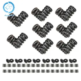 Su834765ku Skyup2018 For Chevrolet Sbc 327 350 400 Z28 Valve Springs Kit With Steel Retainers Hd Locks