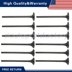 Cm5z-6507-a Soillar Exhaust Valve And Intake Kit Fits 2014-2017 Ford Fiesta Focus 1.0l Dohc 12v