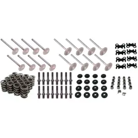 1.60-prem Speedway Motors 9108759 Sd-ss Cylinder Head Valve Kit 2.02/1.60-prem Locks-1.55-guides