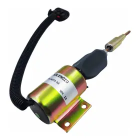 F3hz-9a594-a Spjiuqi 12v Fuel Shut Down Solenoid For 1986-1990 Ford Truck B600 B700 F600 F700 F800