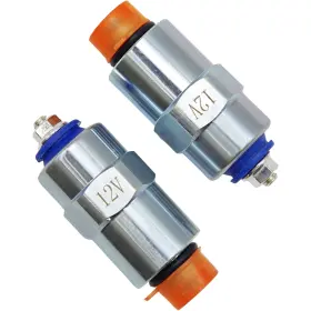 Re22744 Spjiuqi Re54064 Fuel Shutoff Solenoid For John Deere Se6010 Se6020 Se6100 Se6110 Se6510