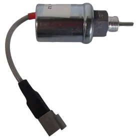 324-4598 Stevens Lake Parts 217-5204 Shutoff Stop Solenoid Fits Cat Skid Steer 3024c 3013c 1.5 C2.2
