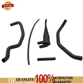 Ls001515 Stiea 5piece Oil Separator Crankcase Vent Valve And Breather Hose Kit For Bmw X5