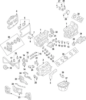 13202aa660 Subaru Genuine Exhaust Valve
