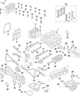 13202aa900 Subaru Genuine Exhaust Valve