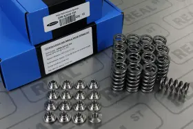 Sprk-a2416-t2z Supertech Single Valve Springs Titanium Retainers Kit 73lb 2zz-ge Lotus Celica