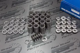 Sprk-ts1015-su4 Supertech 82lb Dual Valve Springs Titanium Retainers Kit For Wrx Ej205 Sti Ej257