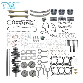 642546 Techme17 Engine Rebuild Overhaul Kit Fit For 2010-2016 Hyundai Santa Kia Sorento 3.3l