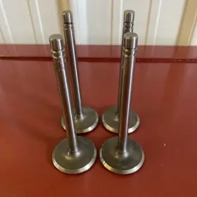 1932 Thompson S573 Exhaust Valve Set 4 For Plymouth Model Pb Cylinder Nors