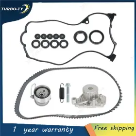 2438480 Tinvhy Front Timing Belt With Water Pump Valve Cover Kit For Honda Civic 2001-2005 1.7l