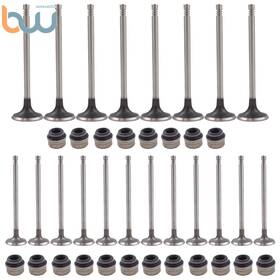 Tinvhy Bw157696th For 1997-2006 Audi Vw 1.8t 12 Intake 8 Exhaust Valves Dohc L4 1.8l 20v