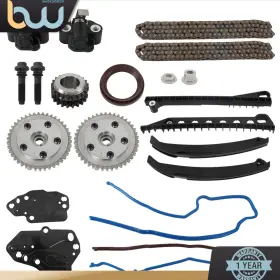 Bw800828th Tinvhy Timing Chain Kit Vvt Cam Phasers For Ford F150 F350 Lincoln Navigator 5.4l V8