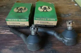 1-es277r Toledo Steel 2 Vintage Nos Tie Rods 29j14