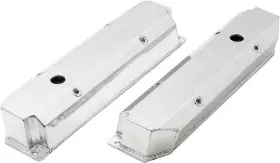 Mn2524 Top Street Performance Mopar Fabricated Polished Aluminum Valve Covers Big Block