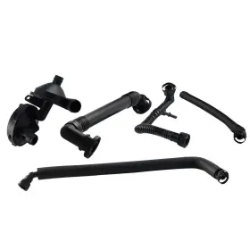 Topaz 941024963282 Fits Bmw E46 Z4 X3 320i 325i 330i Pcv Crankcase Vent Valve And Breather Hose Kit