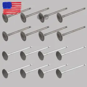 31375630 Topgearsltd 16x Intake And Exhaust Valves Set Fits For Volvo S60 V90 Xc40 Xc60 2.0t 313 754 93