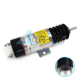 D610-b1v12 Toppuh New 12v Dual Coil Pull Solenoid D610b1v12 For Kubota D905 Engine