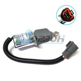 Toppuh Sa-4673-s 12v Fuel Stop Solenoid 1751es-12a3uc12b1s For Yanmar 4nte94 Engine