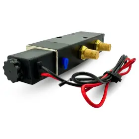 Tr320178 Torque 4-way Electronic Solenoid Valve Stainless Steel Air-piloted Assist