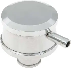T6005 Trans-dapt Performance Aluminum Pcv Breather Cap Polished Plain