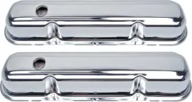 T9298 Trans-dapt Performance 1964-76 Mopar Inch La Small Block Chrome Valve Covers