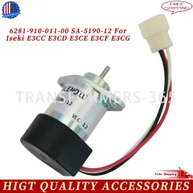 6281-910-011-00 Transformers-365 New Stop Solenoid For Sa-5190-12 Massey Ferguson