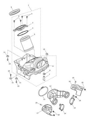 Triumph T2209547 - Genuine Oem Engine Air Filter