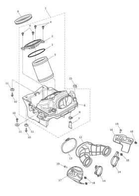T2209547 Triumph - Genuine Oem Engine Air Filter