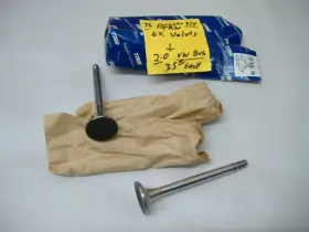 33012 Trw Vw Bus Porsche 914 Exhaust Valves 33 Mm #700